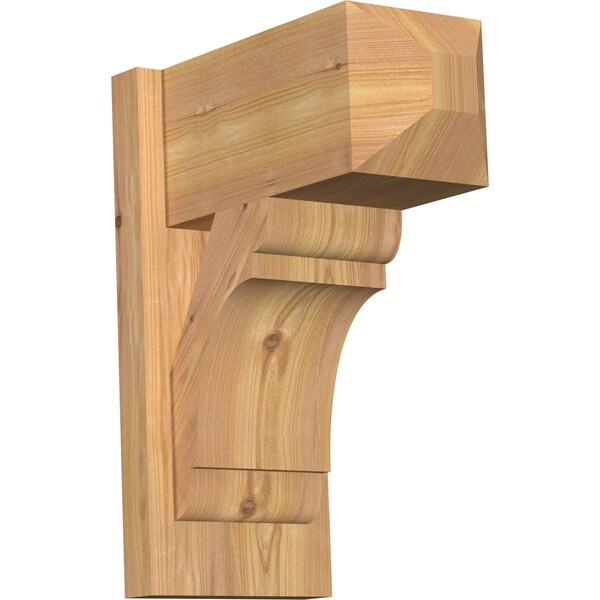 Ekena Millwork Olympic Craftsman Smooth Outlooker, Western Red Cedar, 7 1/2"W x 14"D x 18"H OUT08X14X18OLY04SWR - main